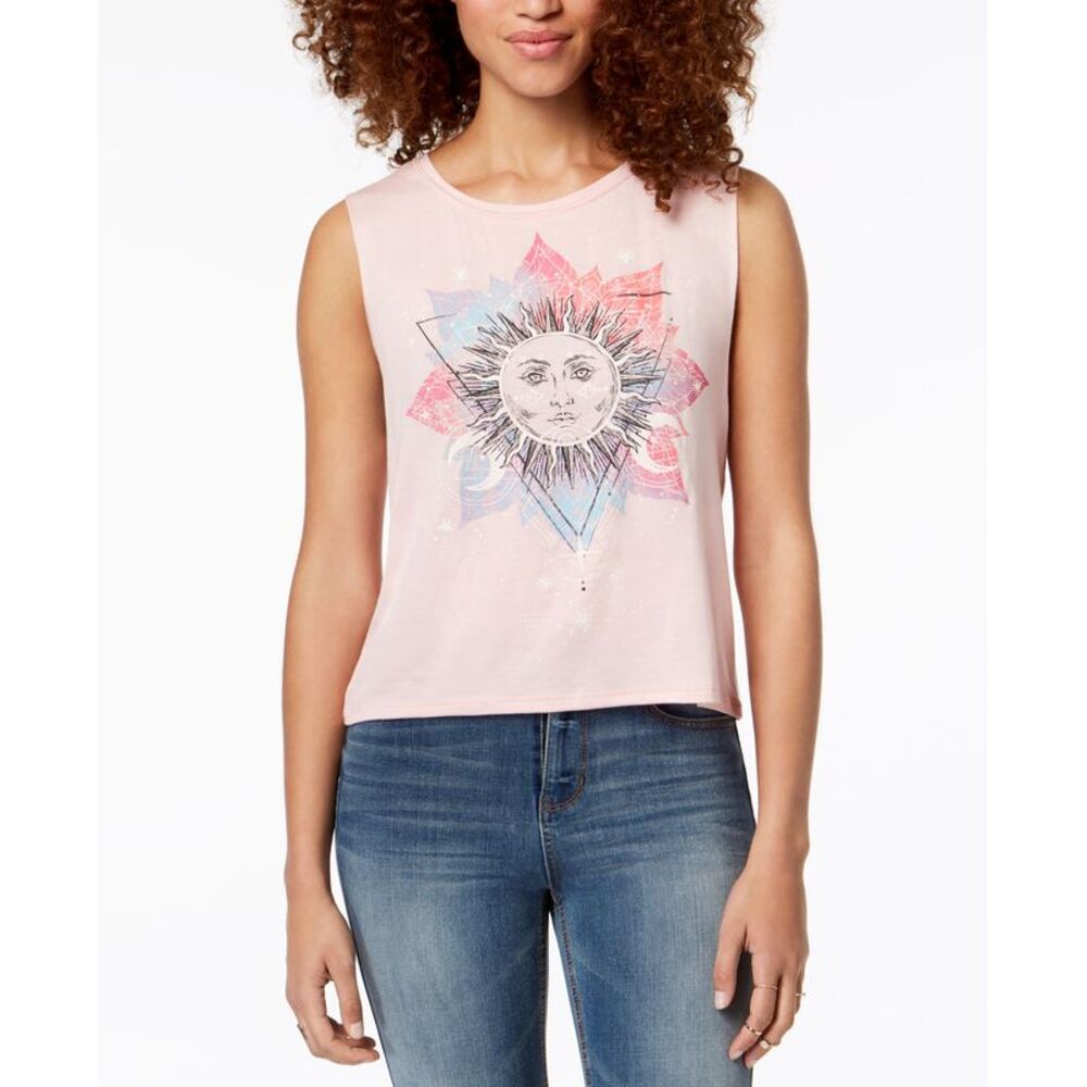 Rebellious One Juniors Graphic Tank Top